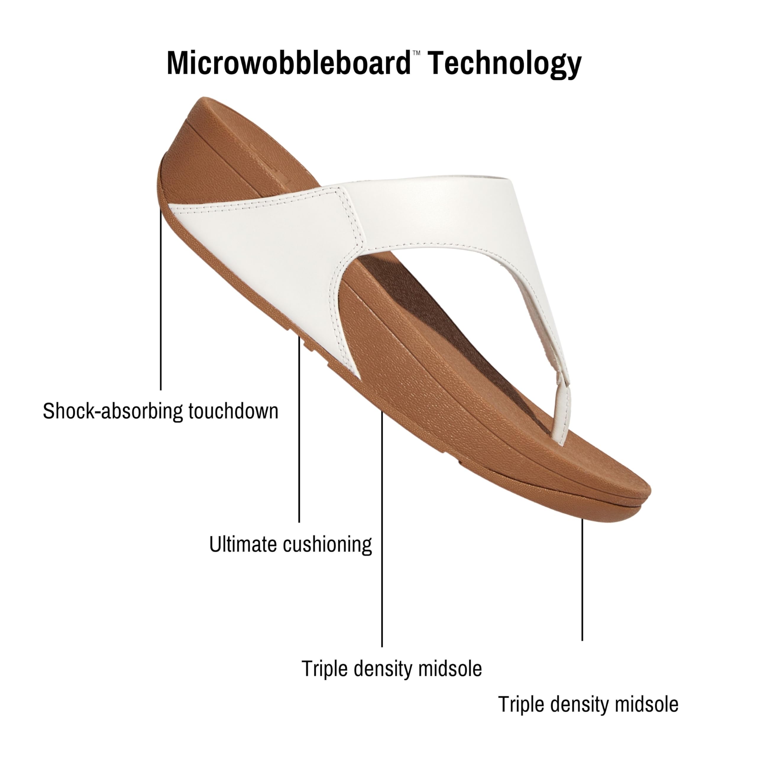 Fitflop Lulu Leather Toepost, Sandali Donna