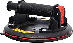 Ventosa Profissional Sucção Vácuo, Ventosa para Porcelanato, Ventosa a Vácuo, Ventosa Sucção para Transportes de Vidros, Pisos e Porcelanato de Até 100kg, Bomba a Vácuo