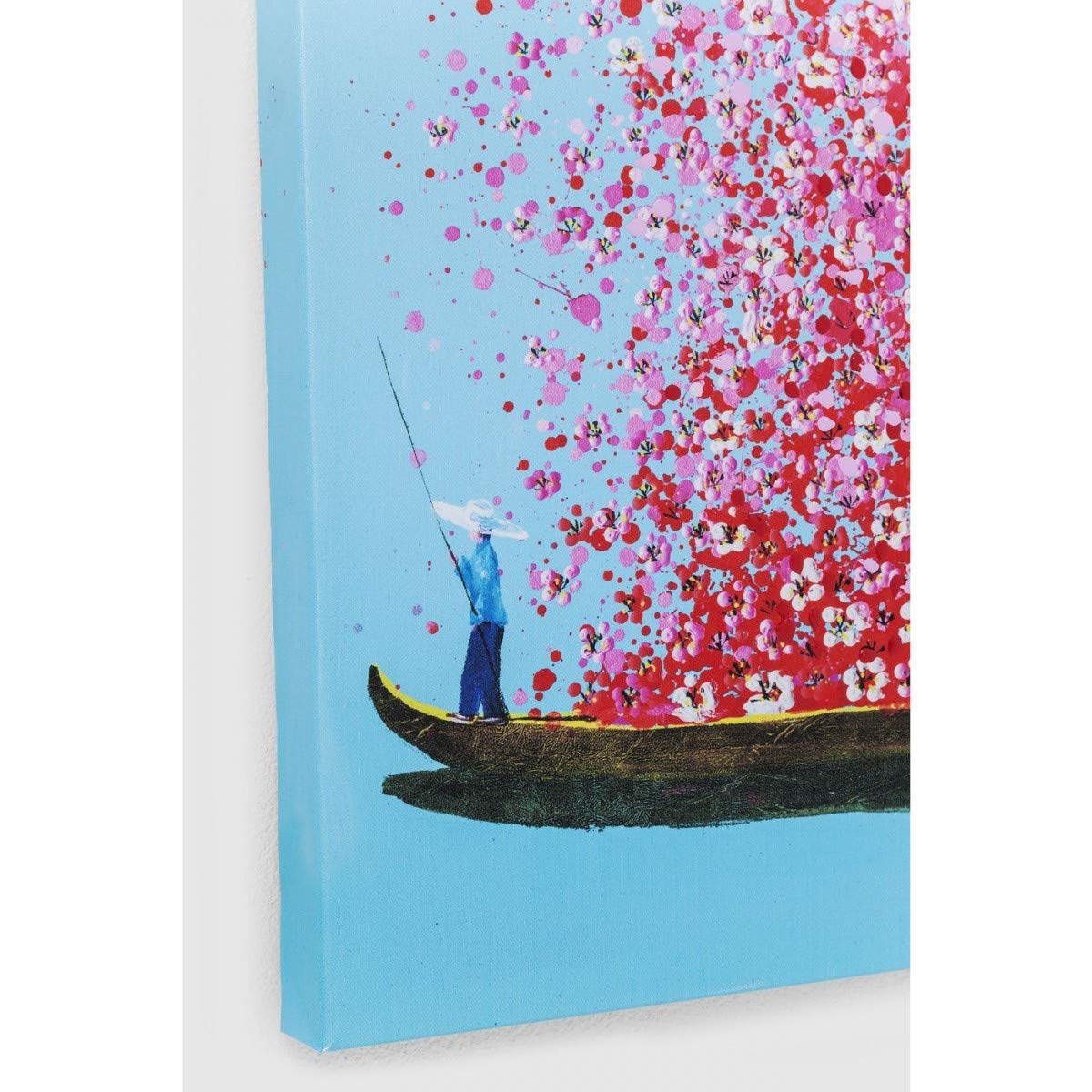 Amazon.co.jp: KARE カレ 正規品 絵画 フラワー ボート タッチド