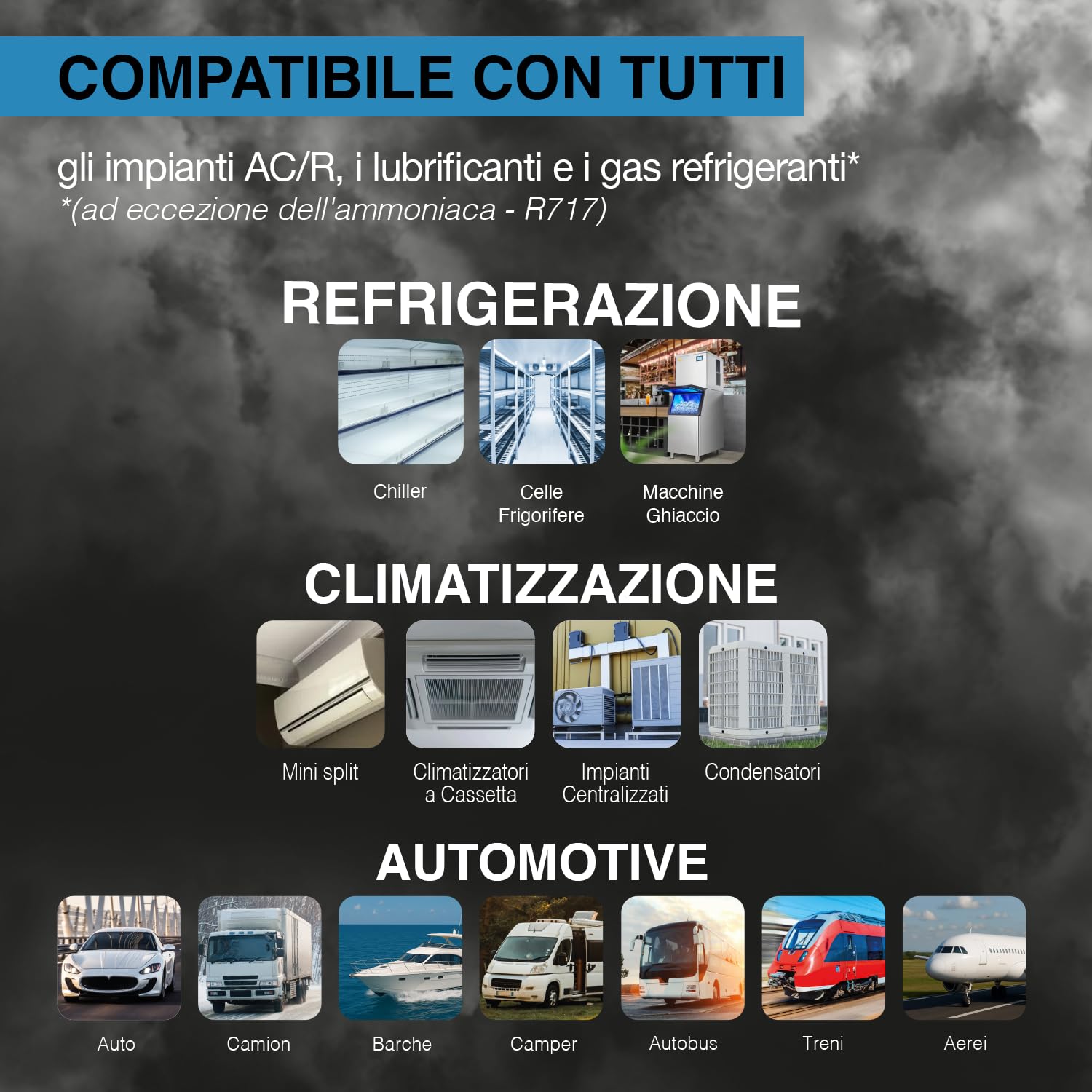 ERRECOM Extreme - 30 ml, Turafalle per Impianti di Climatizzazione e Refrigerazione e per Impianti di Climatizzazione Autoveicoli (adattatori Non Inclusi)