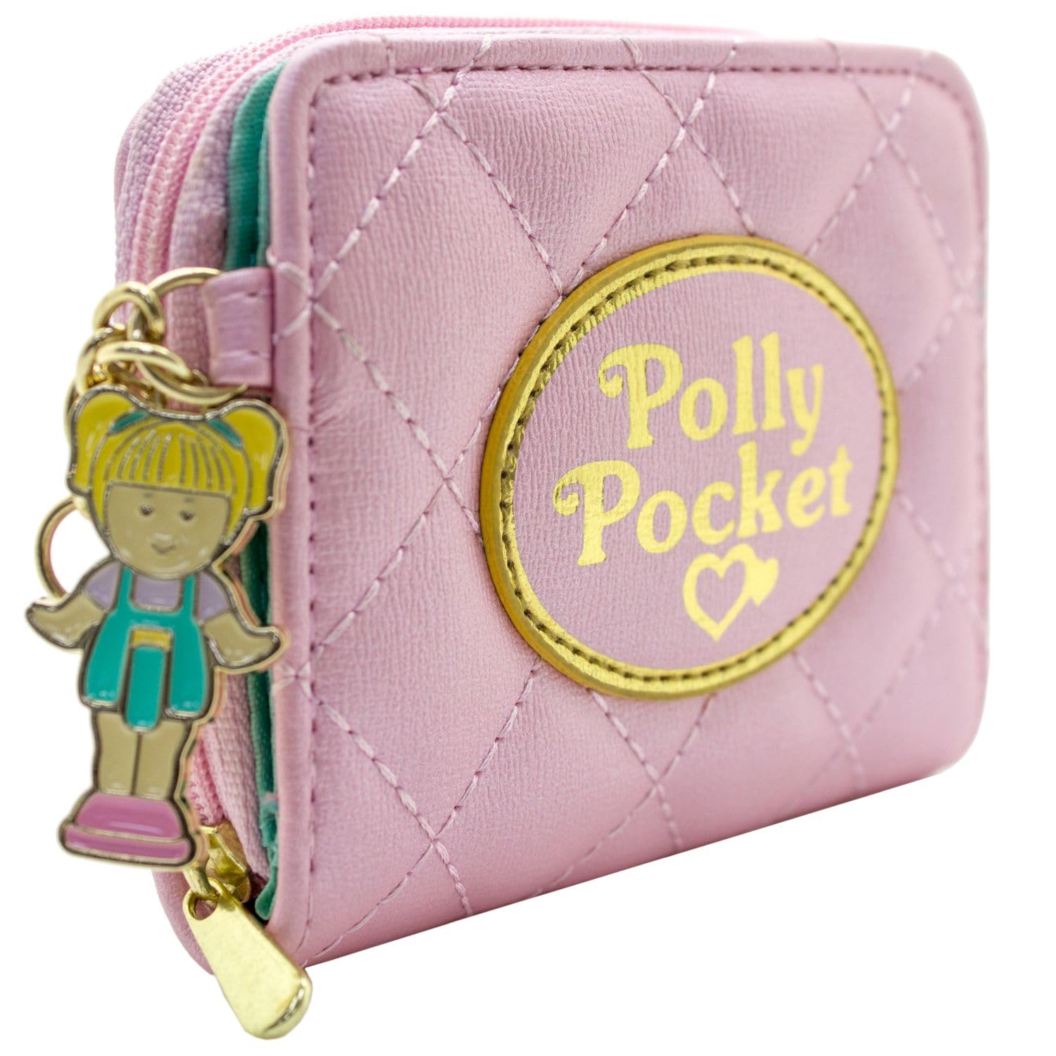 Animation Adventures In Pocketville Tiny World Of Polly Borsa/Portamonete Clutch Tasca per Monete & Porta Carte, Rosa