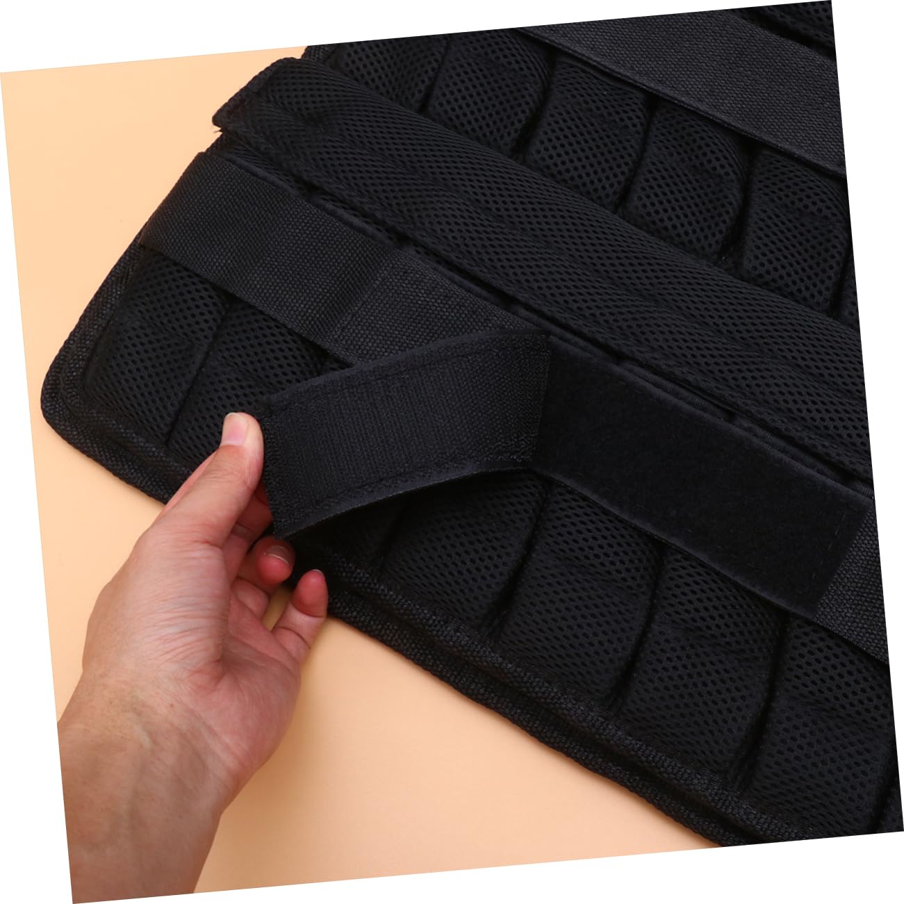 VANZACK Gilet Ponderato per Allenamento Fitness da 35kg a Rete e Cotone, Resistente All'usura, per Corsa e Jogging, Design Unico e Creativo