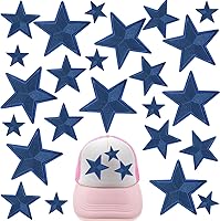 Vista 10 de 60 parches bordados de estilos surtidos al azar, parches para coser o planchar, apliques para ropa, pantalones de vestir, sombreros, jeans, flores