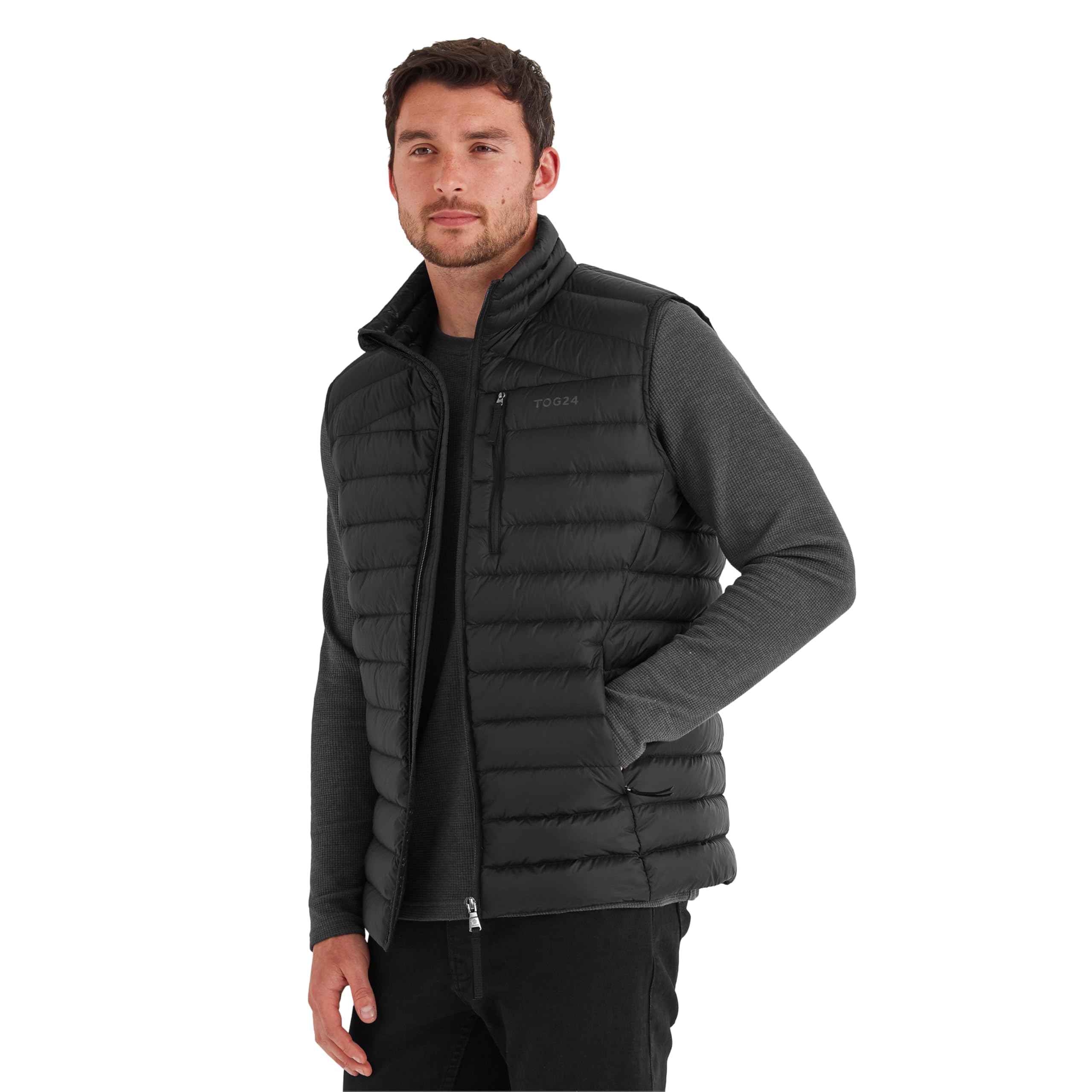 TOG24 Black Gilet - RDS Certified Duck Down - Men's XXL