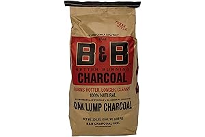 B&B Charcoal - Quality Oak Charcoal Lump