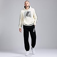 Vista 3 de GAME 7 x NBA Officially Licensed Men's Long Sleeve Pullover Hoodie Fleece Heavyweight Sweatshirt