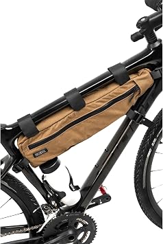 PACK2RIDE INNA M Kadro  st  Bikepacking Bisiklet  antas - Depolama - Su Ge irmez Kuma  - El Yap m -Geni  Hacimli -Da , ehir, Tur, Yol, Gravel Bisikletlerine Uygun-Dayan kl -Fonksiyonel 4,5L Kahverengi