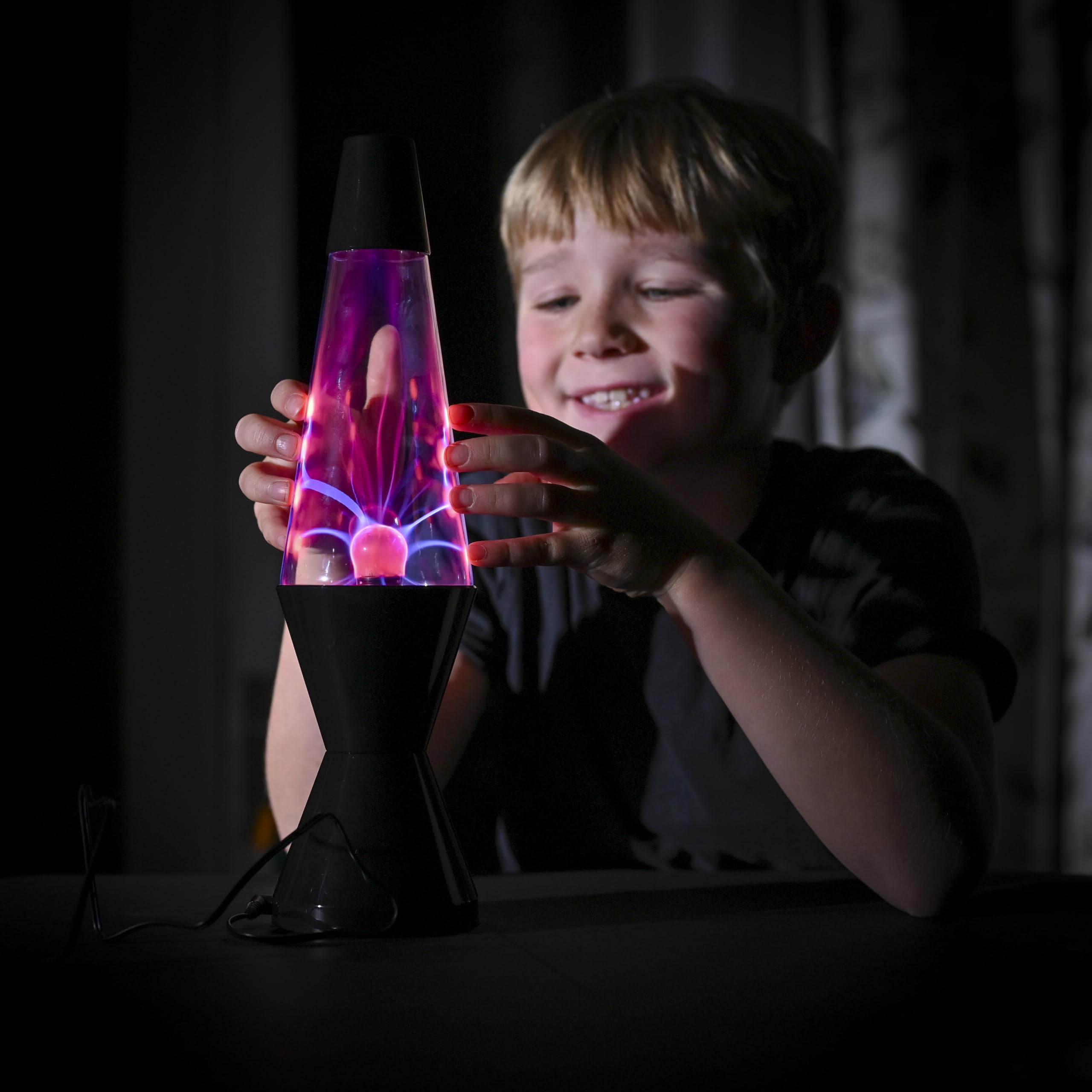 Funtime Gifts Science Museum - Lampada al plasma da 14,5 pollici, display interattivo Lightning con attivazione touch