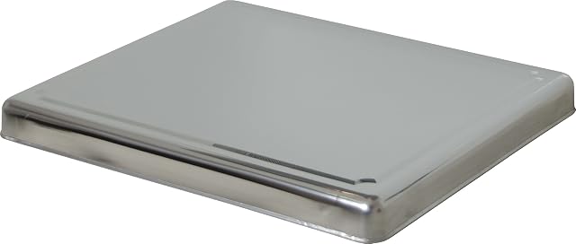 JOCCA 6414 Stainless Steel Hob Cover Protector, Silver, 60.5 x 52.5 x 5.5