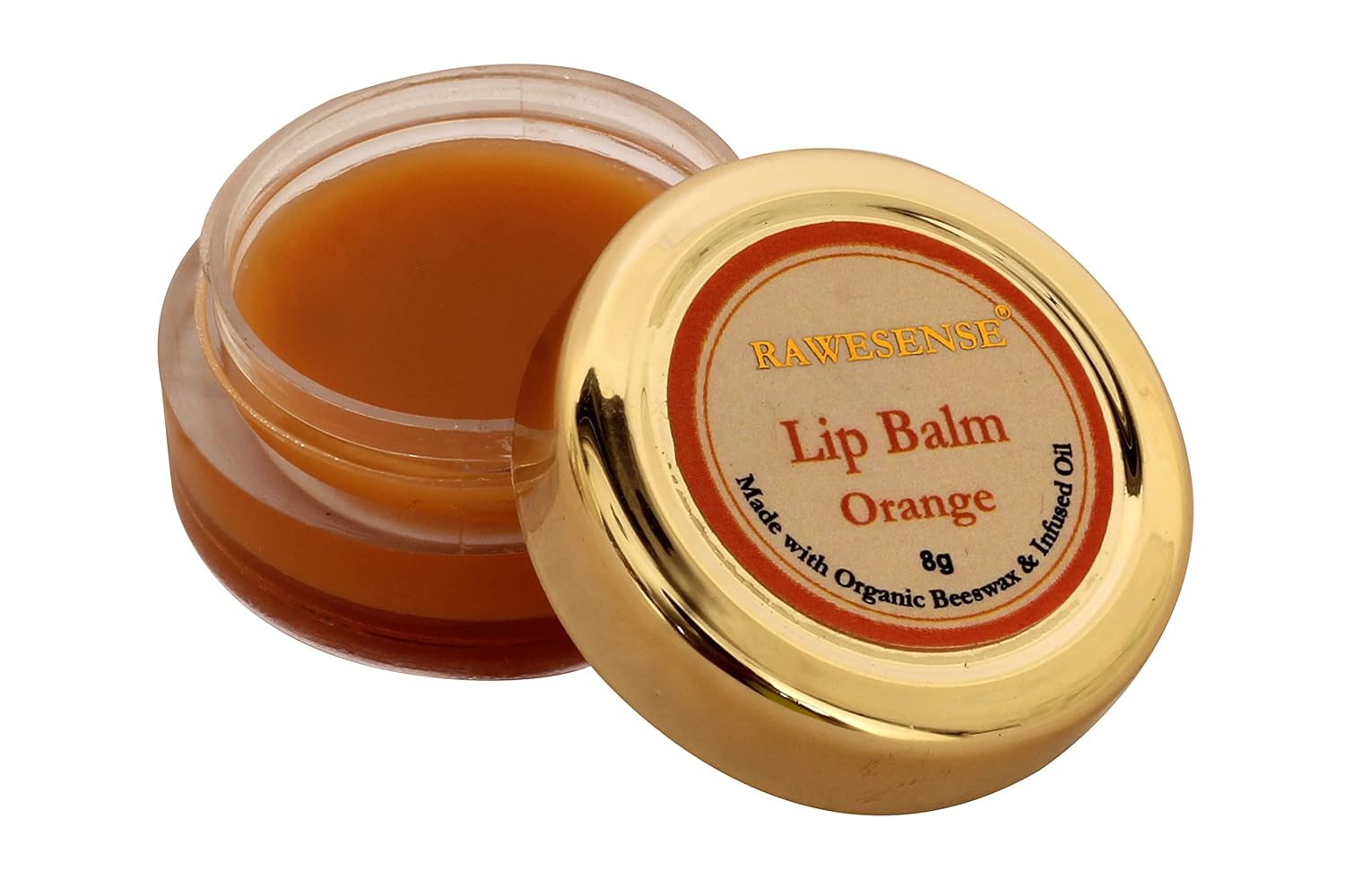 Buy RAWESENSE Orange Lip Balm Nourished & Hydrated Lips Pigmented