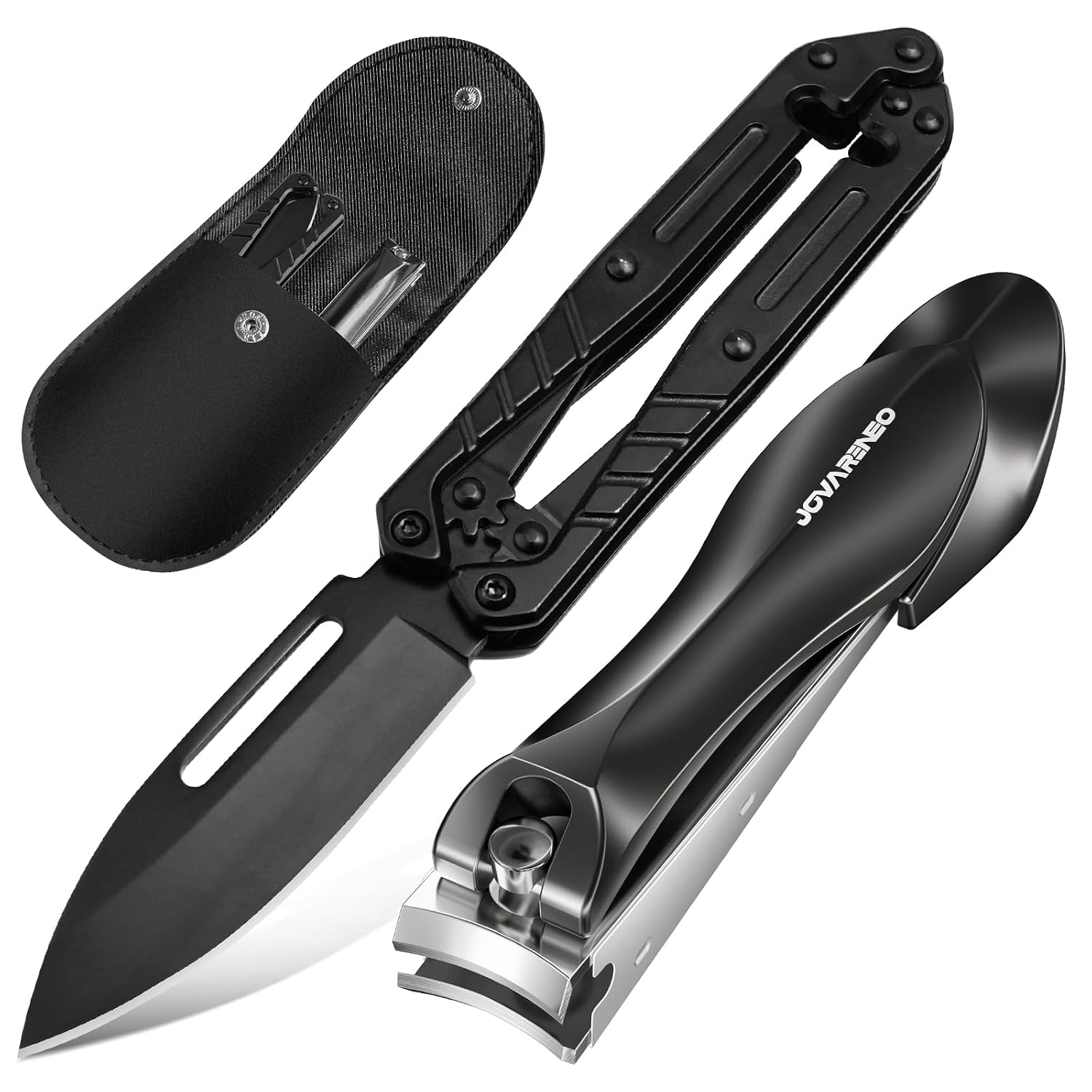 Ingrown Toenail Treatment, EDC Pocket Knife and Nail Clipper Set