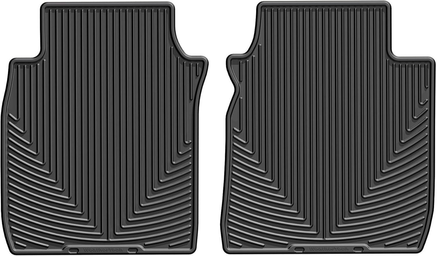 WeatherTech All-Weather Floor Mats for Honda HR-V, Fit 2nd Row (W393), Black
