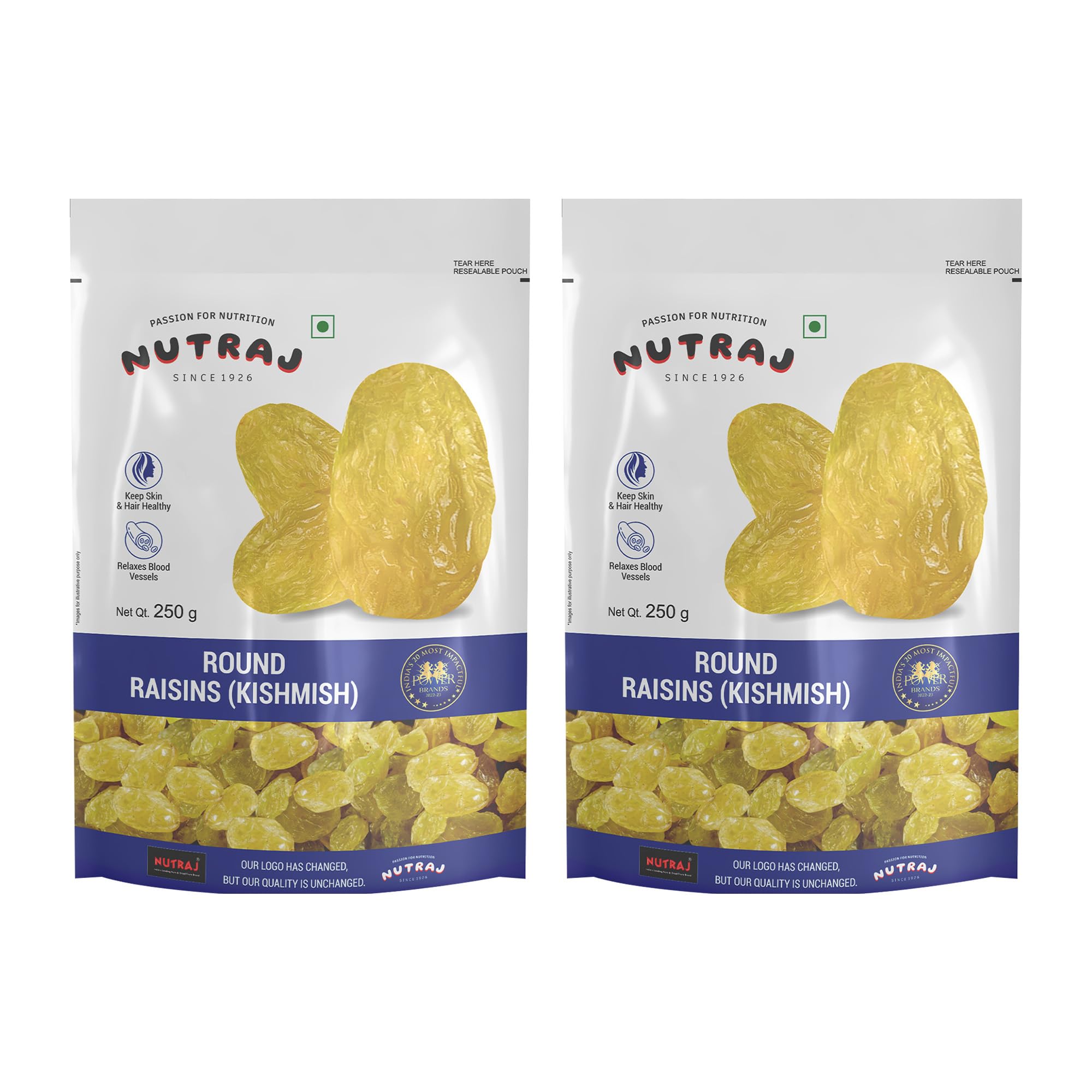 Nutraj Special Raisins (Round) 500 Gm (250 G X 2) | Kishmish | Rich In Iron & Vitamin B | Seedless Green Kishmish | Healthy Snacks | Fresh Dry Fruits | Healthy And Tasty Snacks (B07X34FQMS) Amazon Price History, Amazon Price Tracker