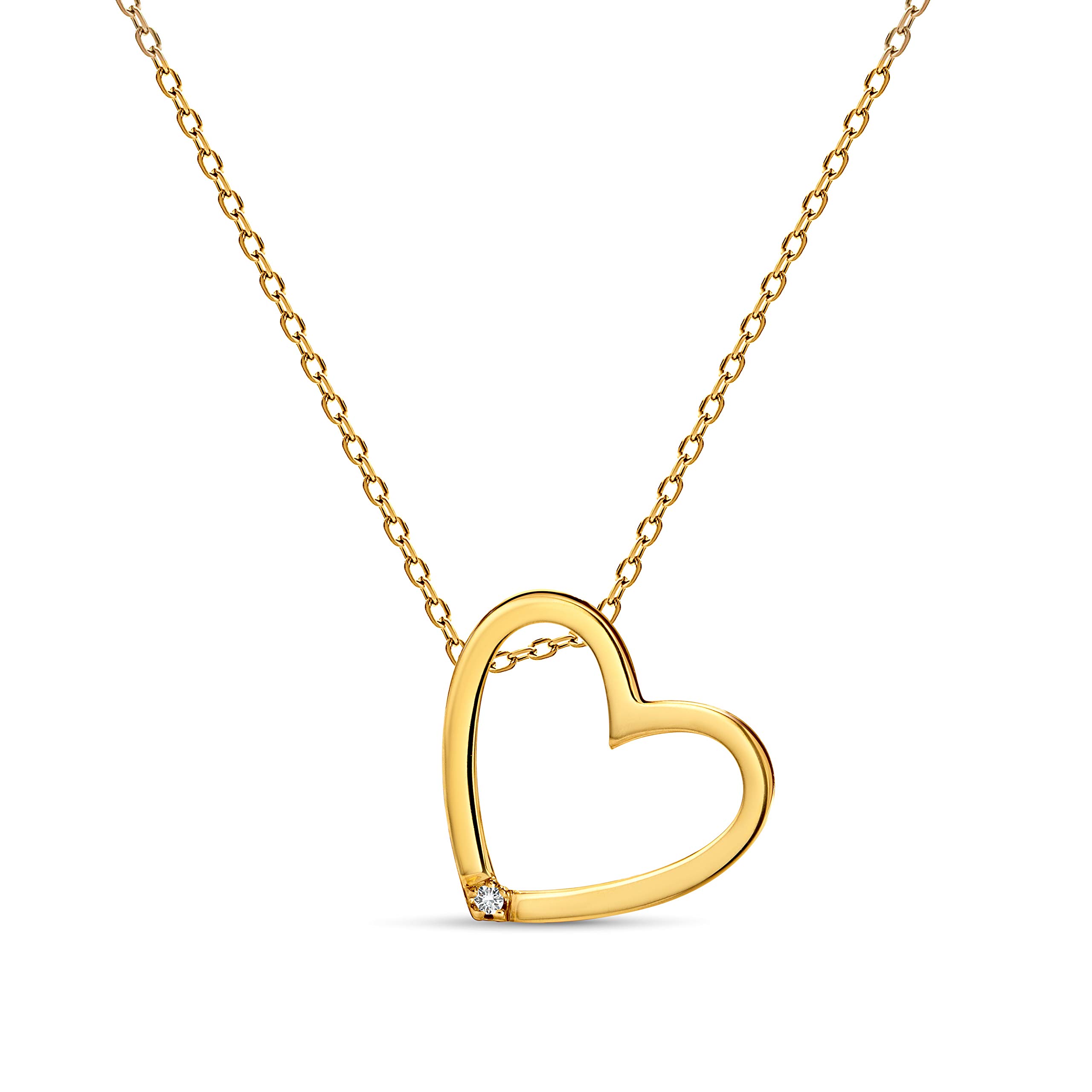 delivery Heart chain necklace ネックレス delivery Heart chain necklace
