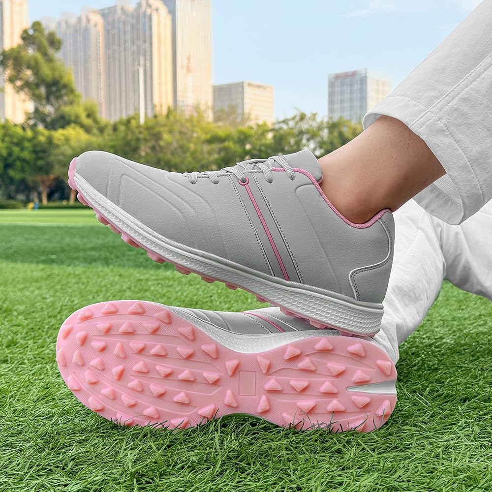 THESTRON Women's Professional Golf Shoes Female Golf Walking Sneakers Ladies Spikeless Golf Shoes Golf Training Sneakers for Women Girls - Image 2