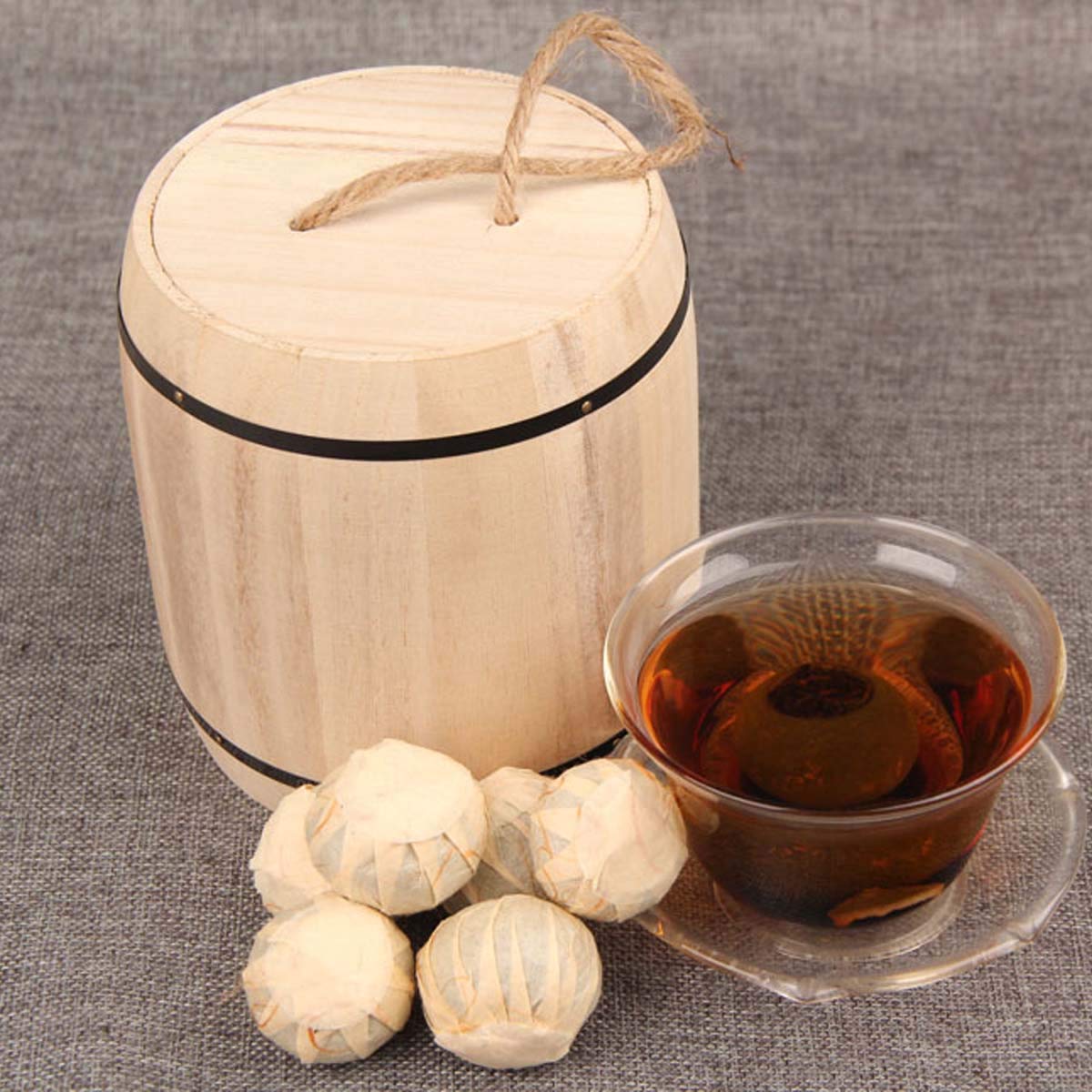Orange Peel Puerh Tee Reifer Puerh Tee Kleine Grüne Mandarine Shu Cha Fass 250g