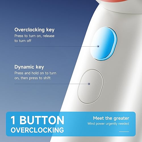 Miniatura 8 de Plumero de aire eléctrico, soplador de aire, plumero portátil de mano de 110000 RPM, repuesto para plumero de aire enlatado comprimido ecológico,