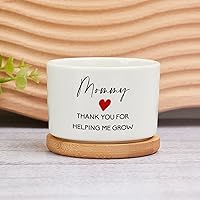 Vista 9 de Maceta de regalo conmemorativa personalizada para gatos, maceta de cerámica blanca con nombre, fecha y huella de pata, recuerdo de mascotas siempre