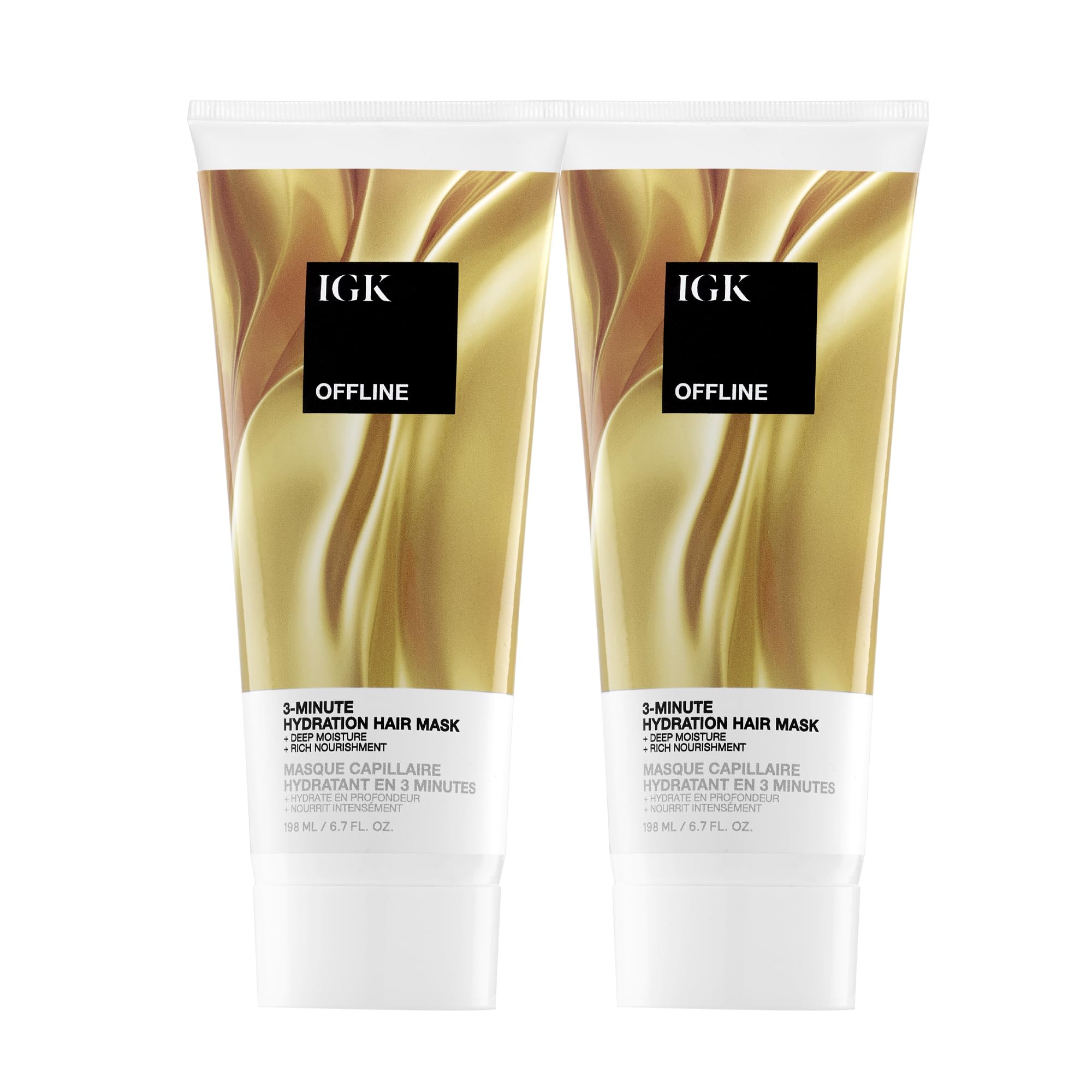 OFFLINE 3-Minute Hydration Hair Mask 2 pack