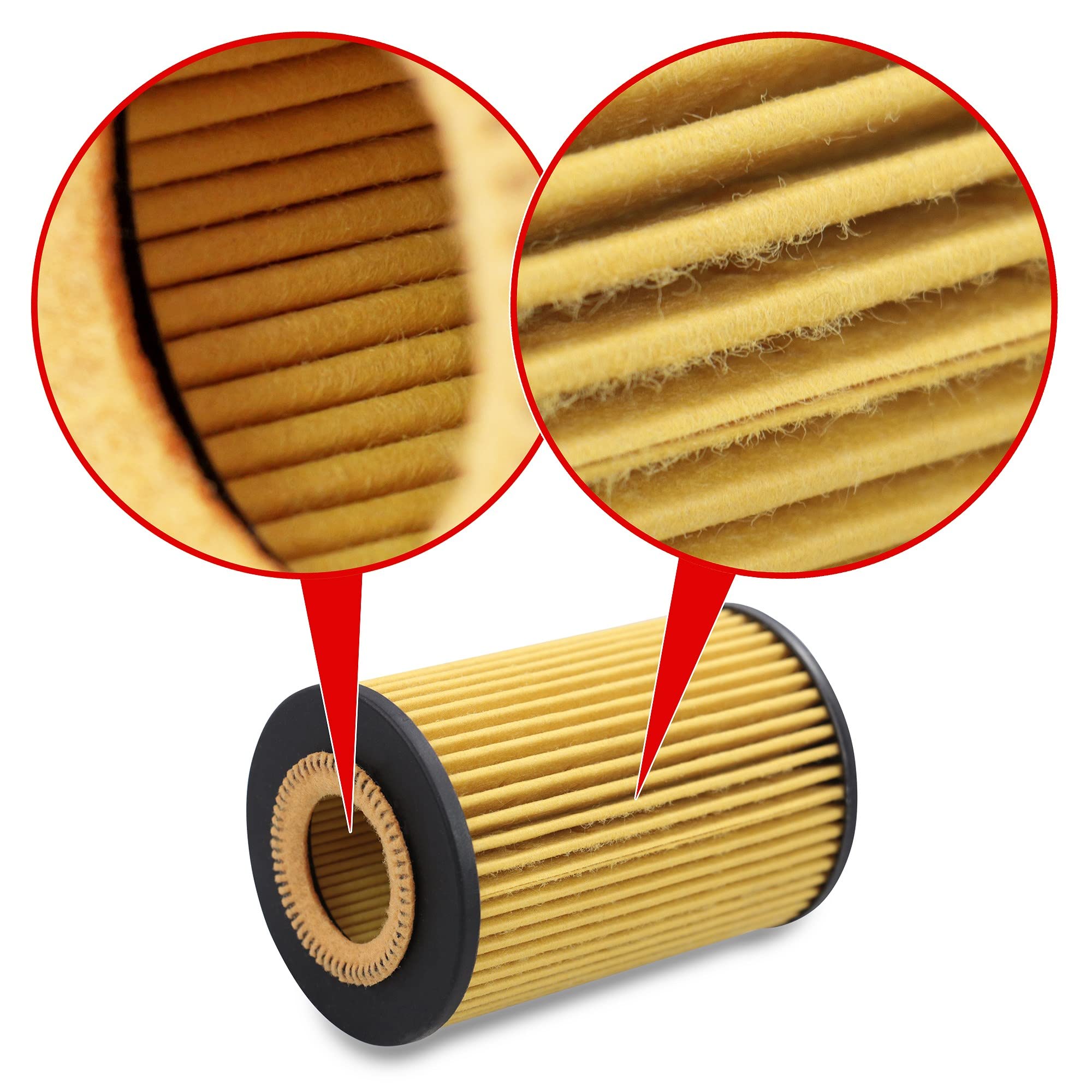 BESTPRICE Set di filtri di ispezione con 1x filtro olio, 1x filtro carburante, 1x filtro aria abitacolo, 1x filtro aria, 1x tappo di scarico olio con guarnizione, 1x cartellino cambio olio