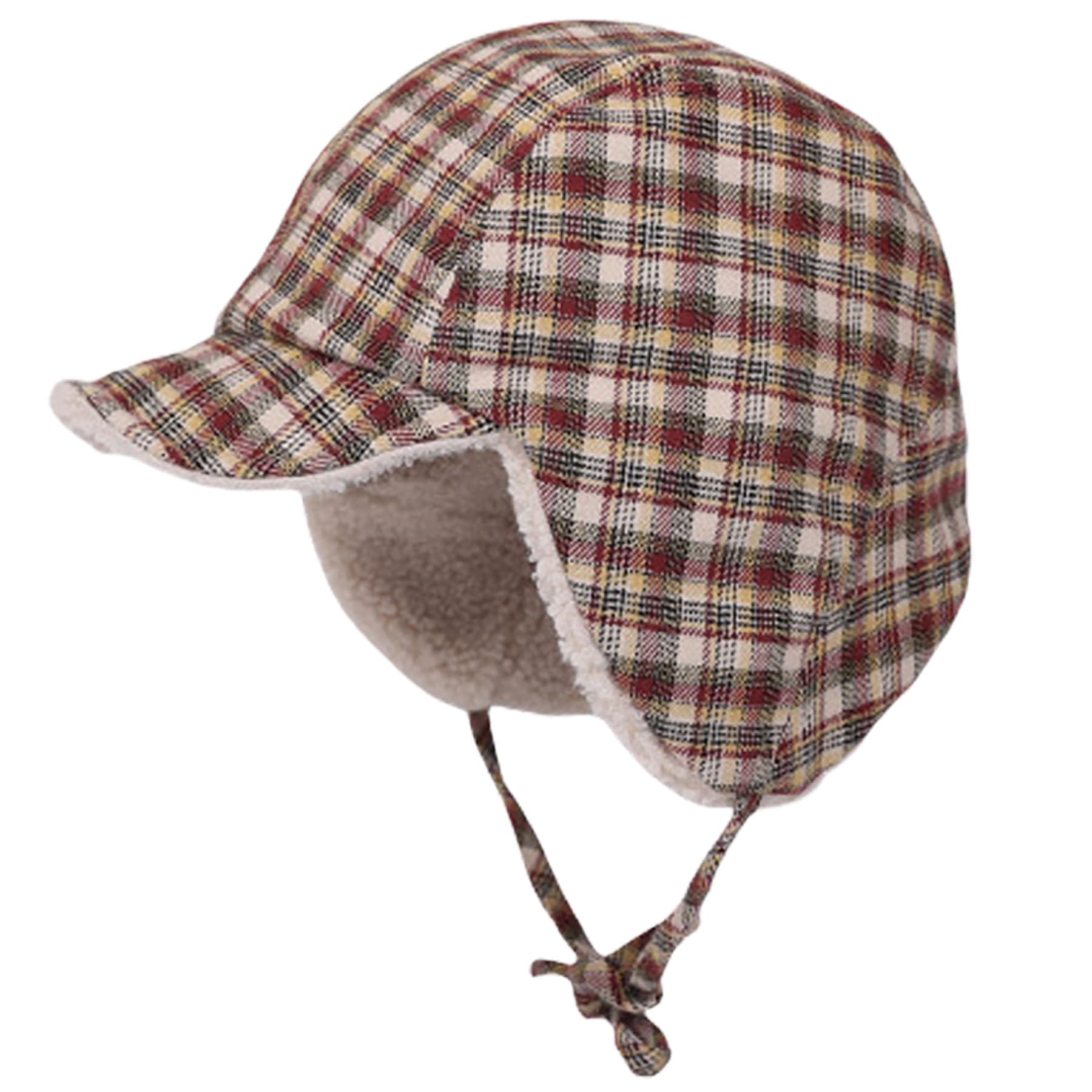 帽子 alexiastam Knit Ear Flap Cap Reversible Winter Hat with Ear Flaps for Men Women,Ladies