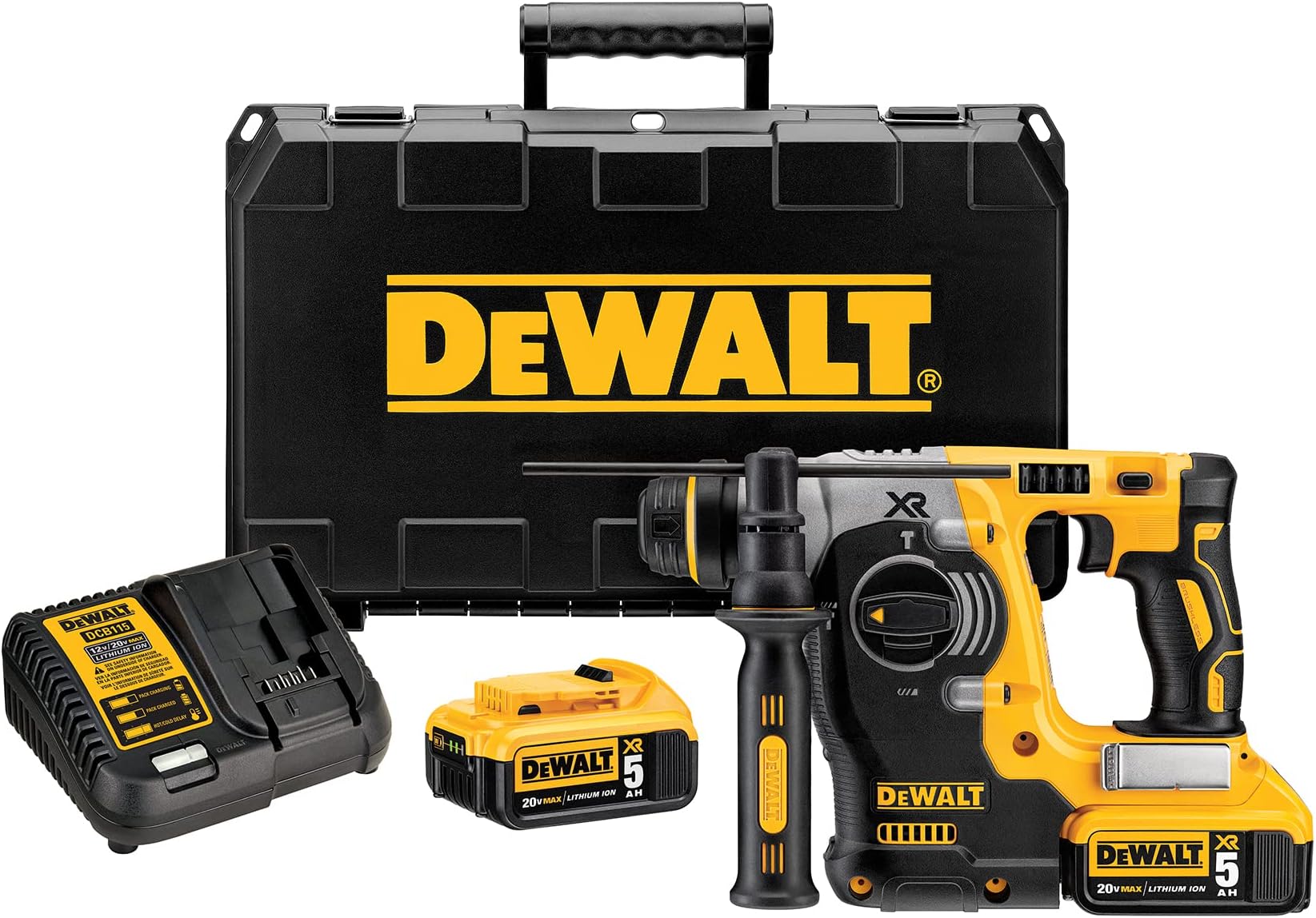 DEWALT Onboard Rotary Hammer Dust Extractor for 11/8Inch SDS Plus