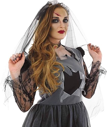 Miniatura 2 de fun shack Disfraz de novia de cadáver para mujer, disfraz de novia aterradora, vestido de novia zombi, disfraces de Halloween para mujer novia muerta