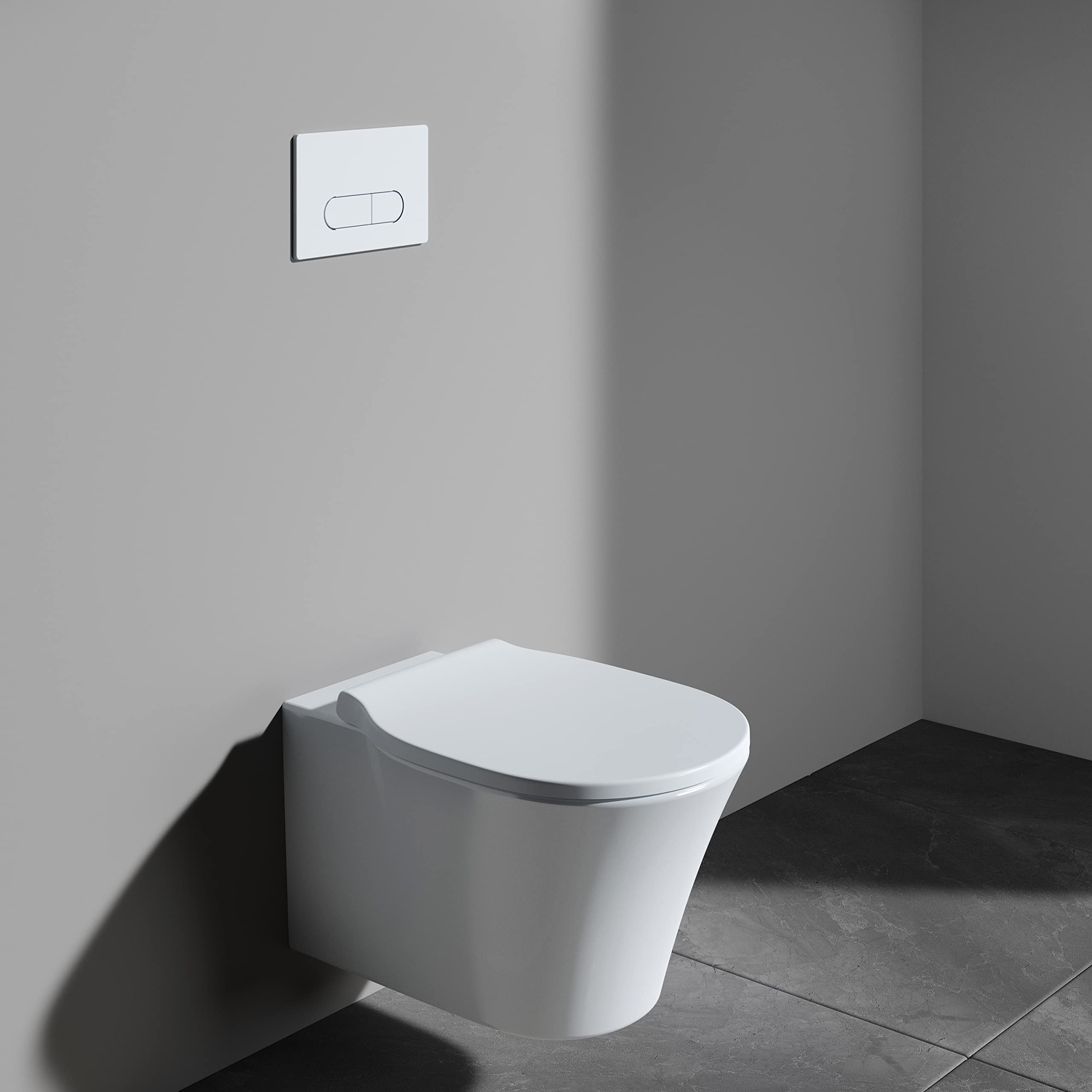 Ideal Standard R0117AC OLEAS™ M1 SMARTFLUSH Mechanical Plate, White, Bianco - Image 4