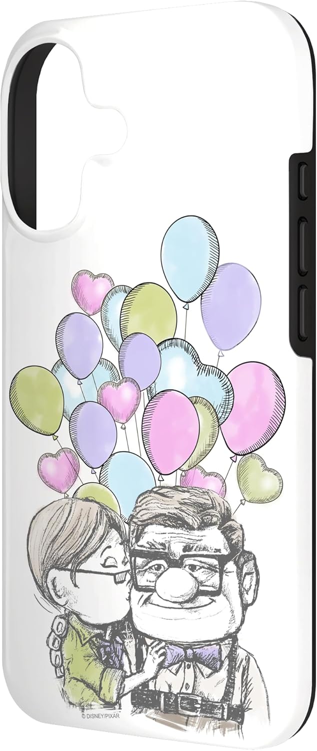 Disney Pixar Up Carl & Ellie Sketch Case for iPhone 17
