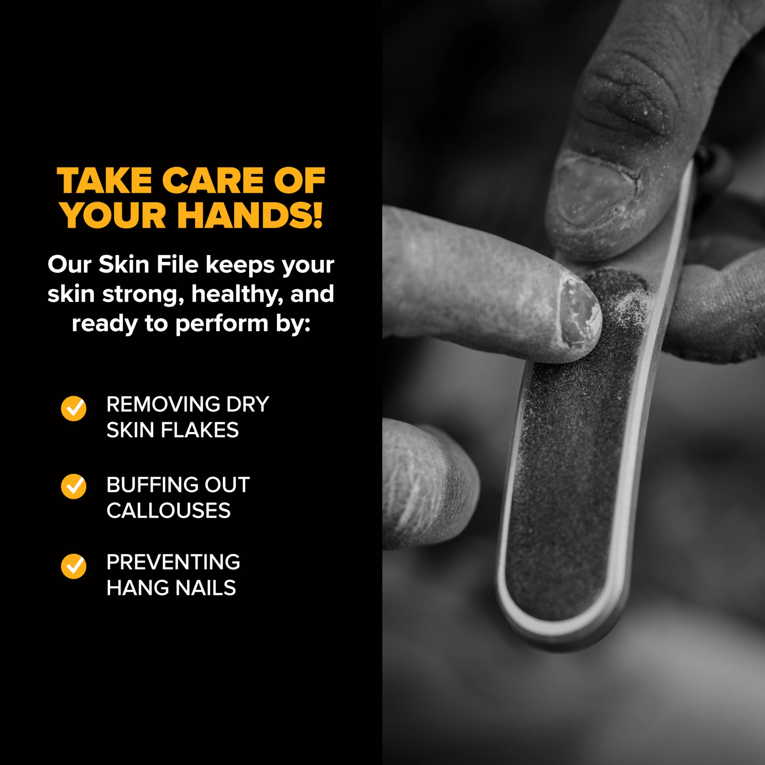 Lima de Aluminio Profesional Climbskin con 10 Recambios Ergonómica para Callos y Durezas