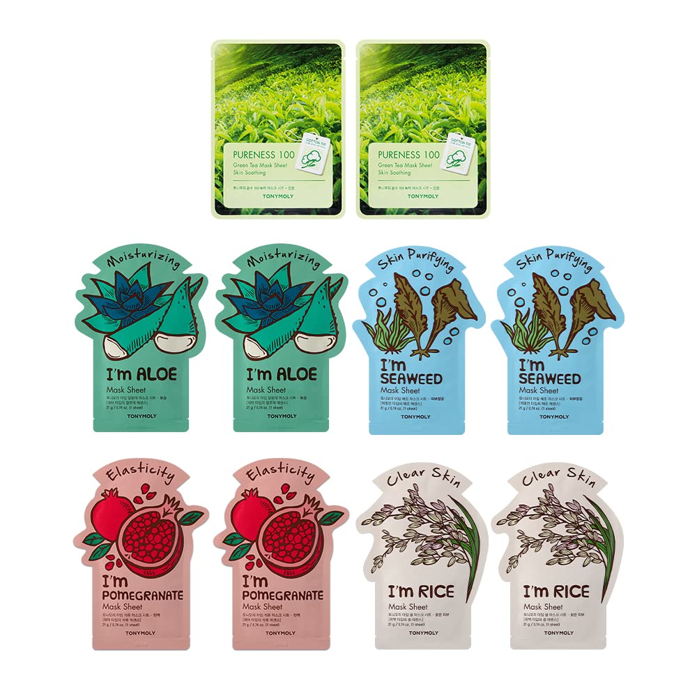 TonyMolyDetox Masking Set, 10 Count