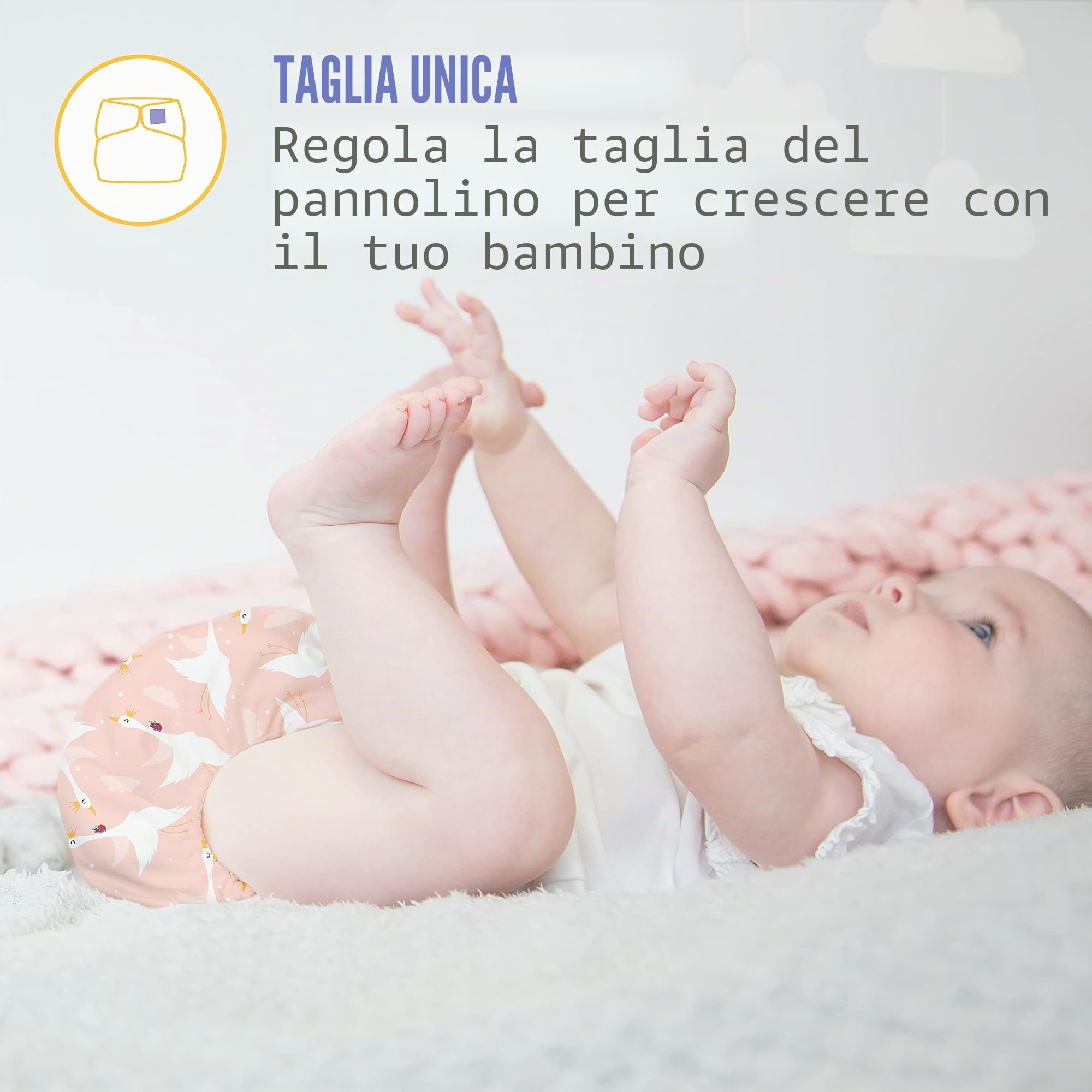 Bambino Mio Miosolo Classic Pannolino Lavabile Tutto-In-Uno Ecologico