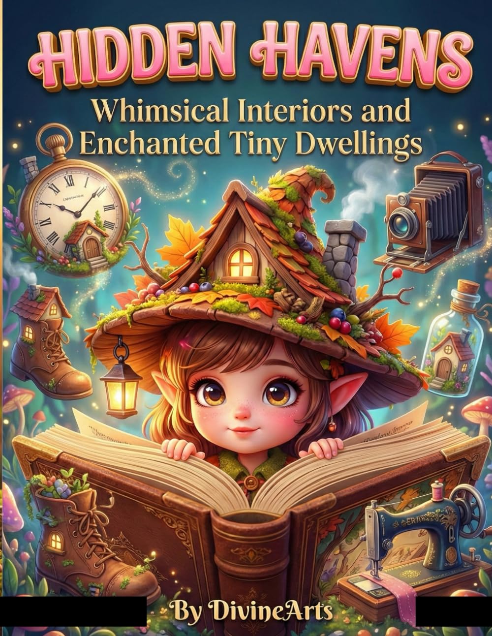 Hidden Heavens: Whimsical interiors and enchanted tiny dwelling