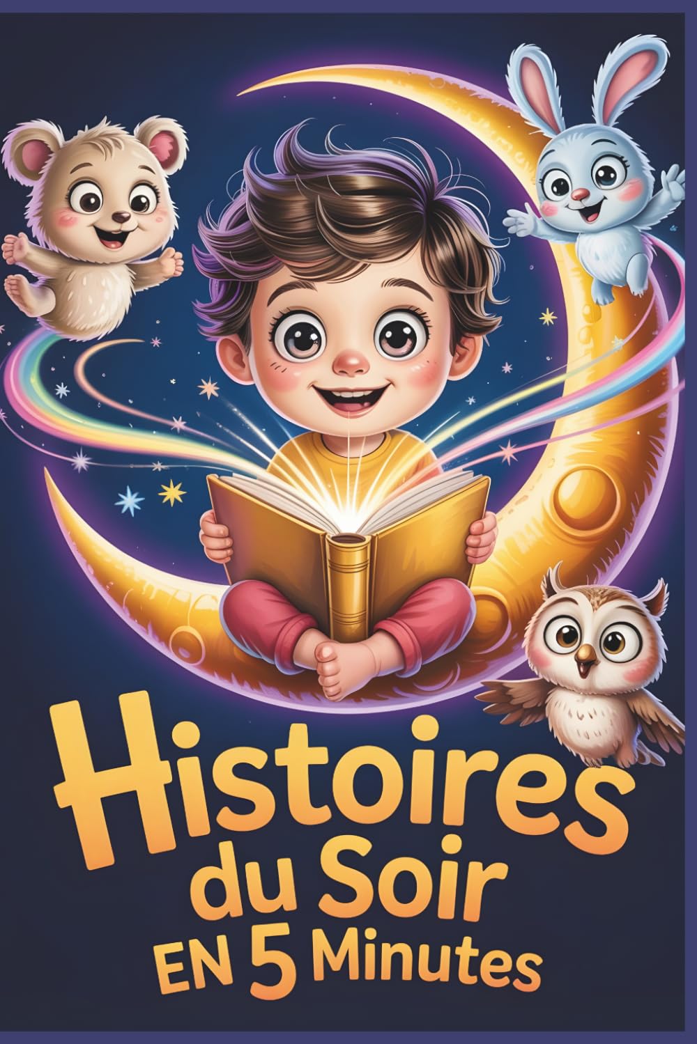 histoires du soir en 5 minutes: 39 contes apaisantes et magiques pour aider votre enfant de 3-7 ans à s’endormir rapidement et en douceur