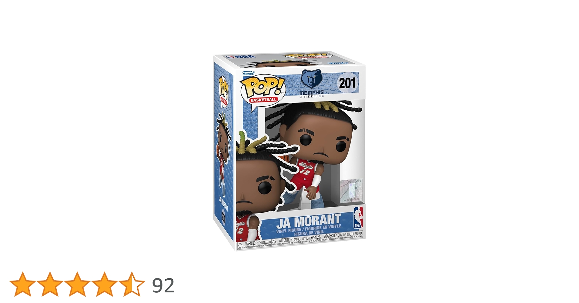 スポーツ Funko NBA Ja Morant FUNKO POP: NBA GRIZZLIES #129 JA MORANT 889698576307 | eBay