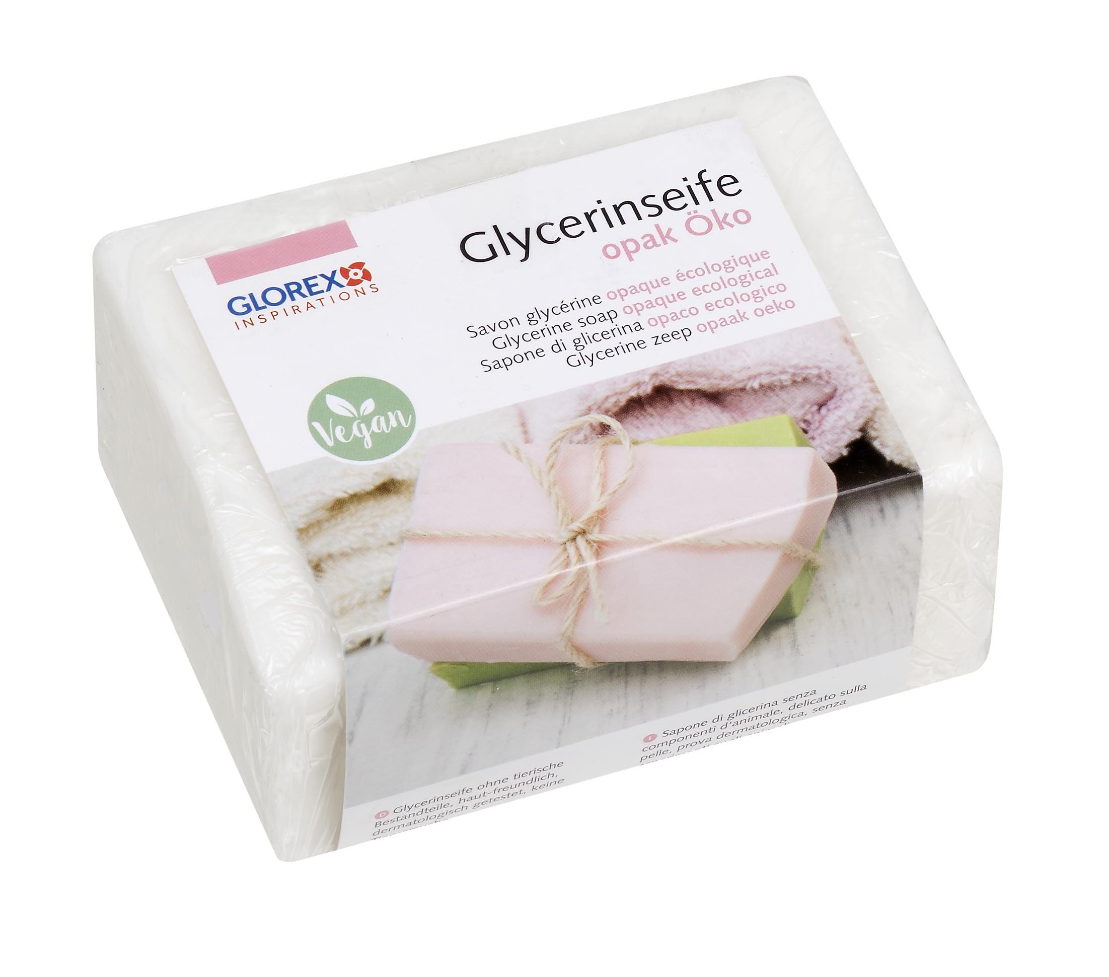 Glorex 6 1600 Glycerin soap, eco, opaque, 500g