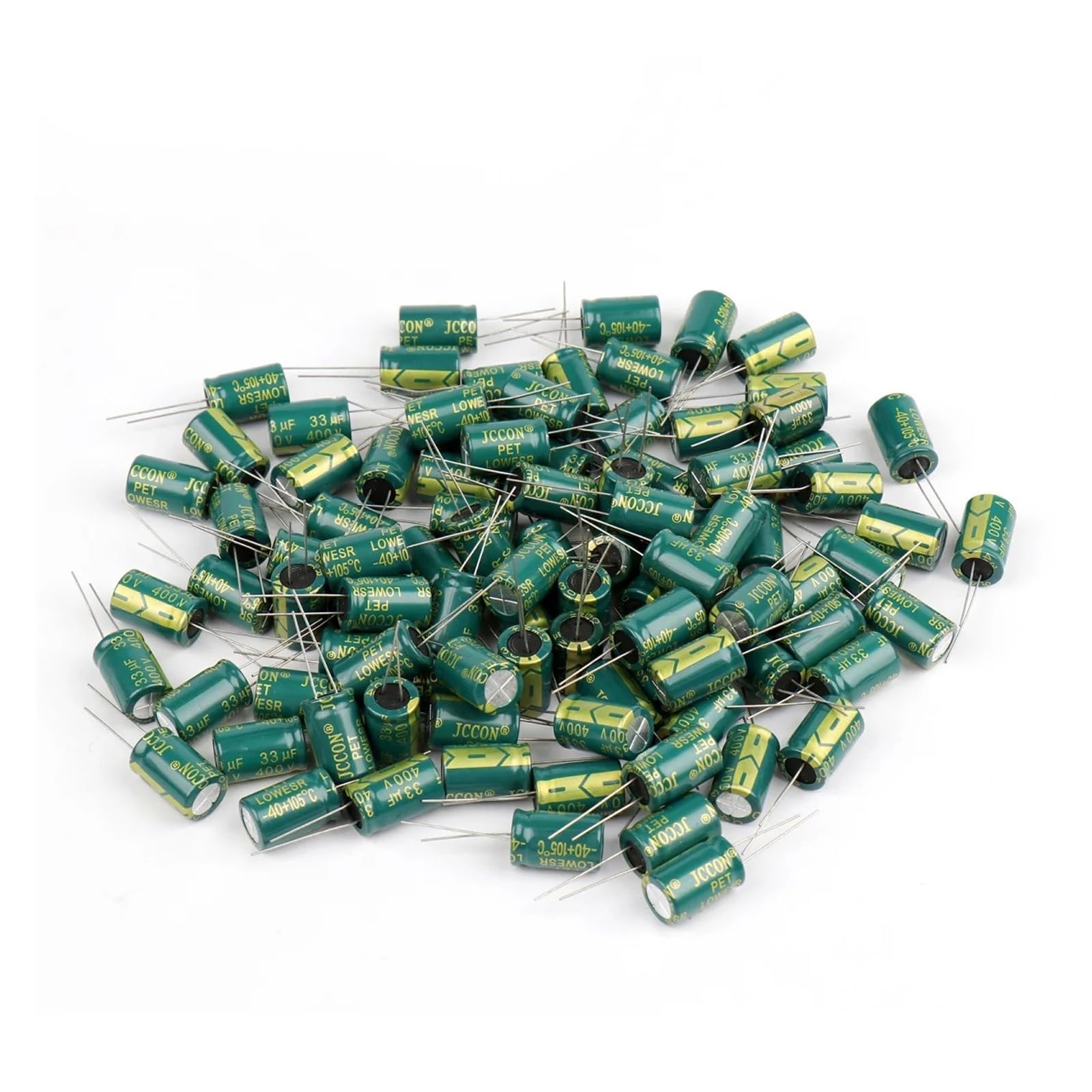 Kit de condensador electrolítico de aluminio, kit surtido de condensador variable, reparación DIY, alta frecuencia, baja, 225/460/925 piezas(925Pcs In Box)