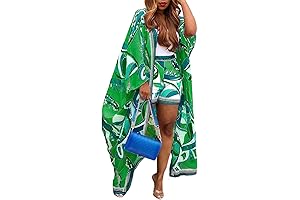 2-Piece Women's Swimsuit and Cover-Up Set: Style and Comfort for Beach Days