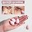 Makeup Sponge Set BS-MALLTriangle Puff 14 Pcs for Liquid, Cream, and Powder, Multi-colored Makeup Sponges and Mini Makeup Sponge (F-PinkBlue)