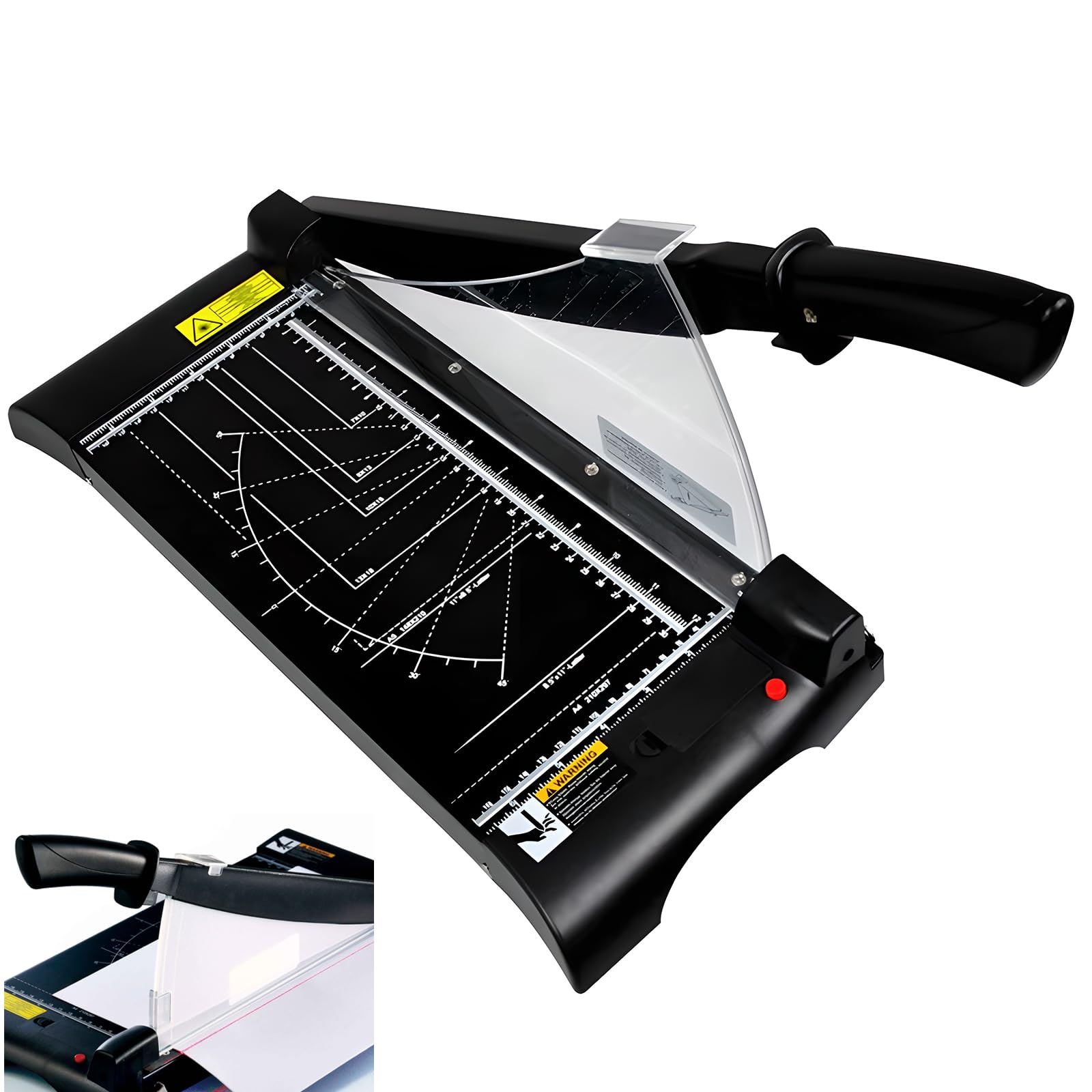 Taglierina rotativa di precisione per Carta, Formato A3/A4, Multifunzione e Resistente, Ideale per Scuola, Ufficio e casa.