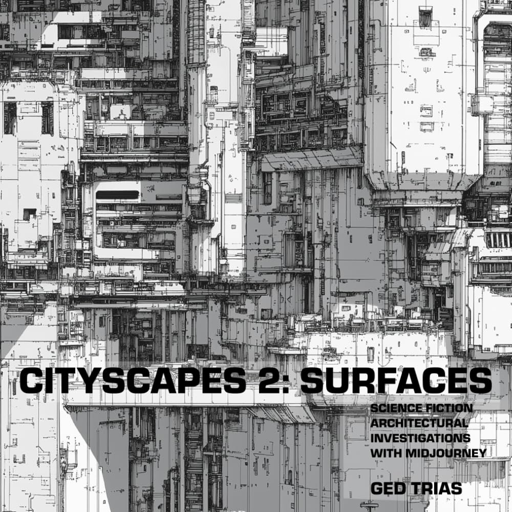 CITYSCAPES 2: SURFACES SCIENCE FICTION ARCHITECTURAL INVESTIGATIONS WITH MIDJOURNEY