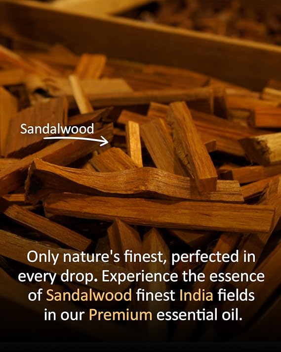 Sandalwood Essential Oil, Diffuser & Massage, 100% Pure, 4 Fl Oz