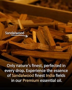 Sandalwood Essential Oil, Diffuser & Massage, 100% Pure, 4 Fl Oz