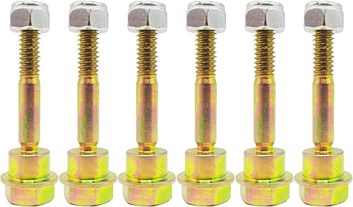 Miniatura 5 de Paquete de 6 lanzadores de nieve 580790401 588077502 539976978 595086601 Lanzadores de nieve y tuercas para Husqvarna 570XP 575XP 576XP