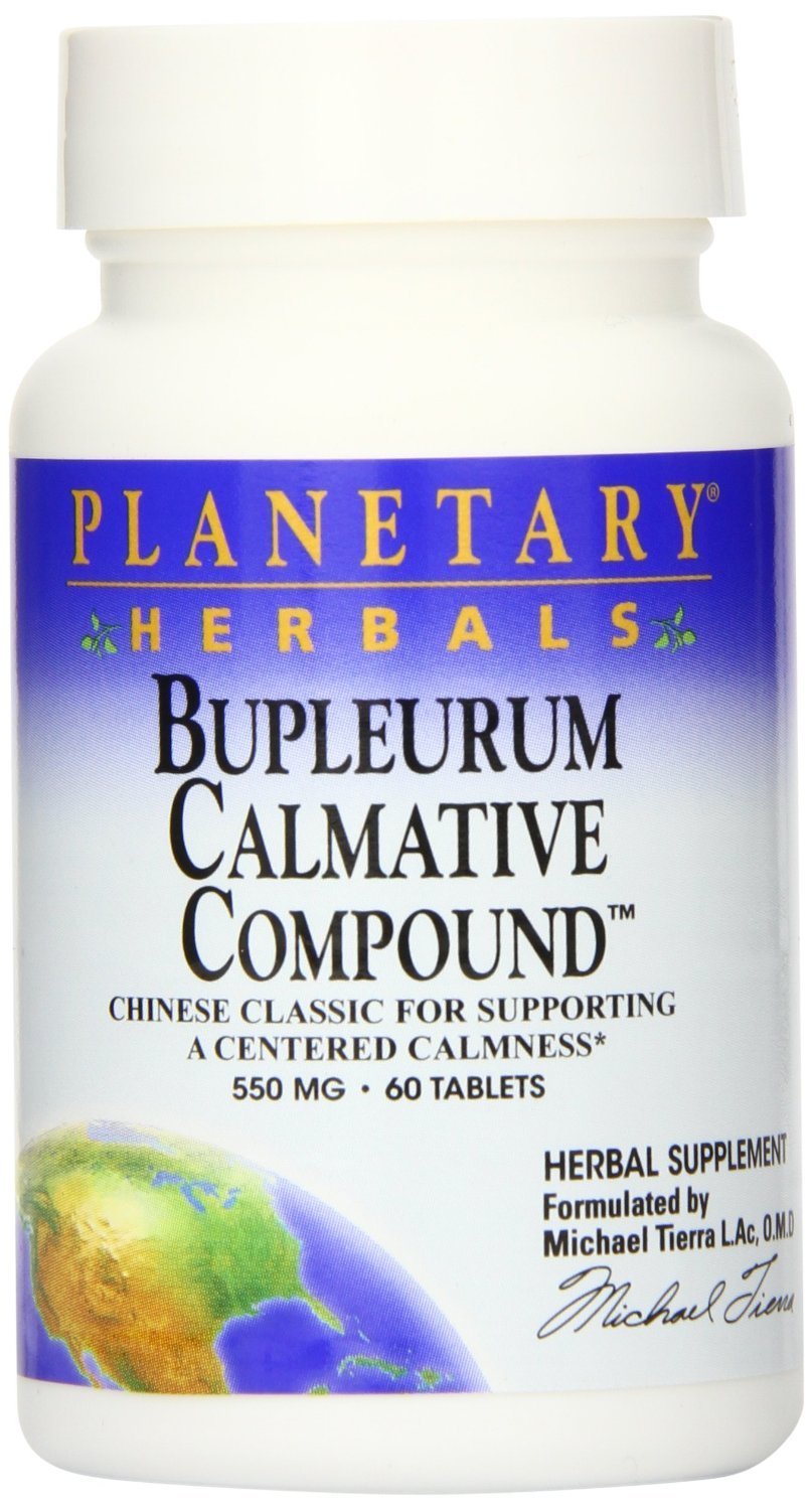 Planetary Herbals - Bupleurum Calmative Compound - 60 tabs