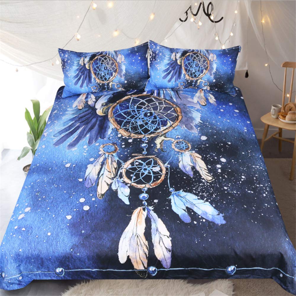 Parure attrape-rêves mandala pour créer une chambre parentale bohémienne