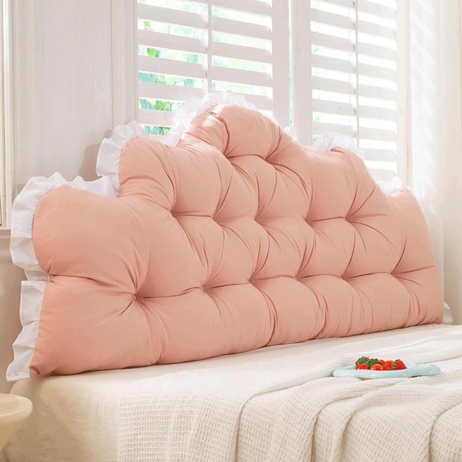 Coussin de soutien lombaire grand format 180x75 et traversin de positionnement