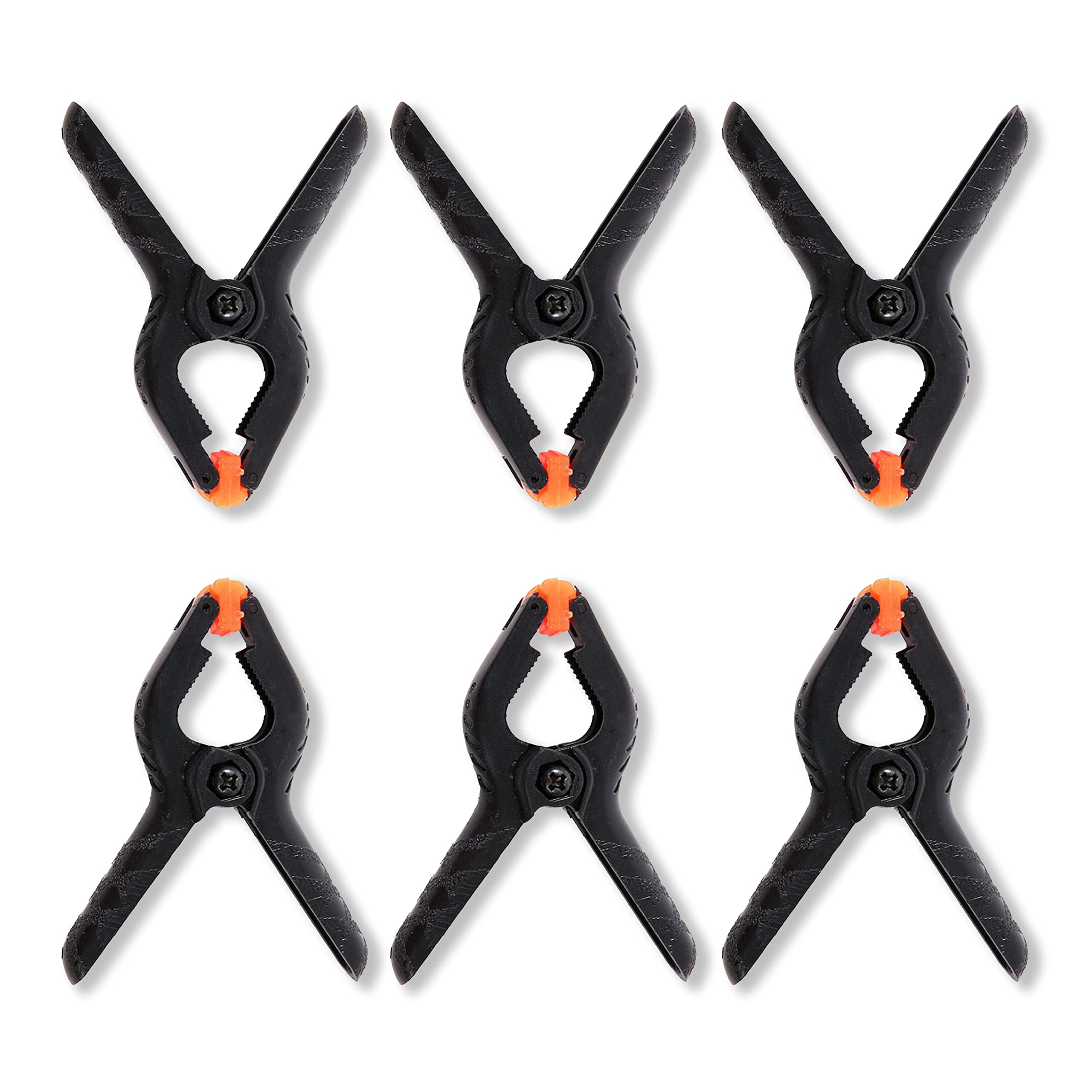 HIFFIN 6 PCS Photography Backdrop Support Spring Clamp 4.3"/11cm for Background Muslin, Canvas, Paper, Chromakey Screen, Heavy Duty Clip, Photo Studio, Backdrops Backgrounds Woodworking (B08WH2G65P) Amazon Price History, Amazon Price Tracker