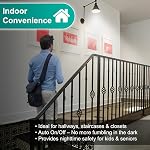 DiCUNO Motion Sensor LED Light Bulb, Indoor Outdoor, 12W 100W Equivalent, 1100 Lumens Bright, 5000K Daylight White, PIR Auto On/Off, for Garage Porch Yard Security Lighting, 2-Pack