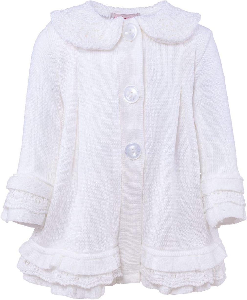 Cocolina Karla Christening Coat Knitted Coat Christening Cardigan Ivory